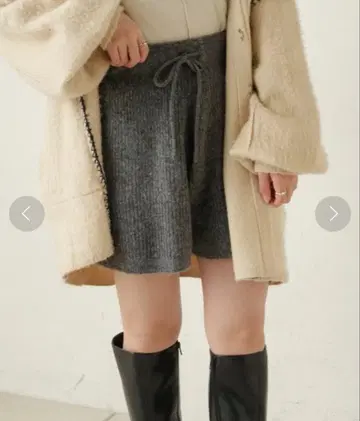 kastane 리브 니트 숏팬츠 거의 미사용