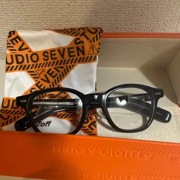 STUDIO SEVEN 보스턴형 안경 블랙