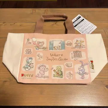 미사용 새상품 DuffyandFriends 미니 토트백 웨어 스마일즈