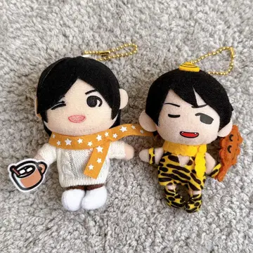 나미카와 다이스케 봉제 인형 마스코트 2체 세트