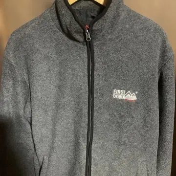 FIRSTDOWN 플리스 사이즈 표기 M 그레이