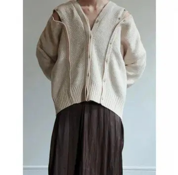 little suzie V넥 니트 가디건