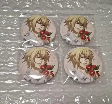 박앵귀 신개 비즈로그 with flower 캔뱃지 카자마 치카게