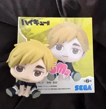 하이큐!! 큐룽하게 쳐다보는 포즈 미니피규어 미야 아츠무