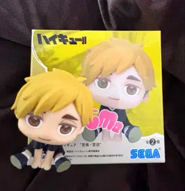 하이큐!! 큐룽하게 쳐다보는 포즈 미니피규어 미야 아츠무