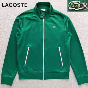 새상품급 LACOSTE 라코스테 트랙 자켓 저리 로고 자수