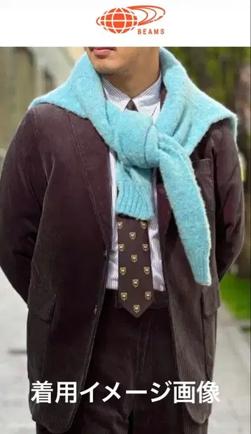 빔즈플러스 코듀로이 자켓
