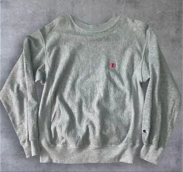 챔피온 리버스 위브 맨투맨 트레이닝복 그레이 아메카지