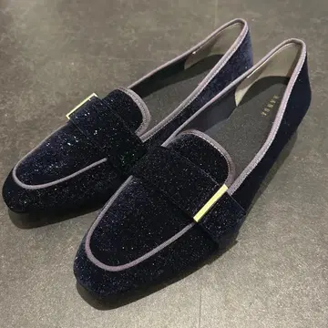 RANDA/란다 펄힐 벨로아 슈즈 LL(25.5cm) 네이비