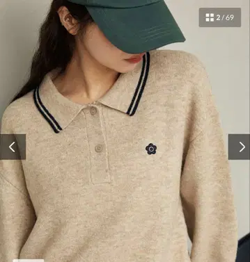 프릭스스토어 마리콴트 니트 피케 셔츠