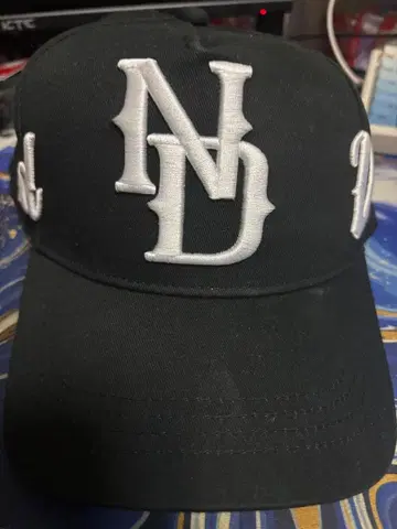 NASTY DOG 캡 블랙