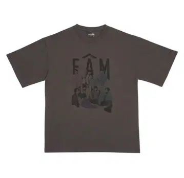 미개봉 timelesz FAM 2025 투어 티셔츠 차콜 그레이