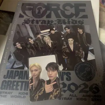 Stray Kids FORCE 스키즈 시즌 그리팅 FC 특전