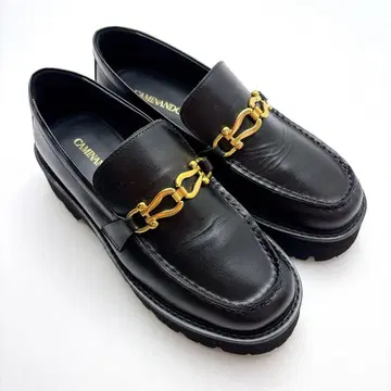 카미난도 체인 로퍼 별주 Signature 22cm 블랙