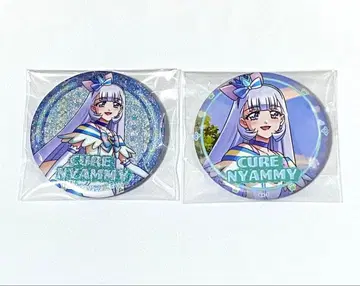 원더풀 프리큐어 감사제 캔뱃지 큐어냐미 글리터