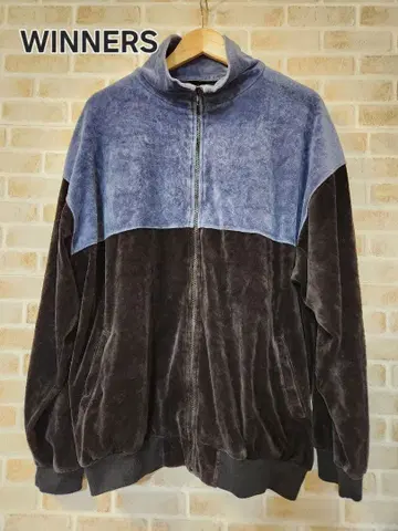 WINNERS 90's 빈티지 벨로아 트랙 자켓 L