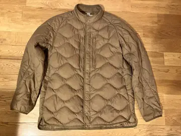 White Mountaineering 리사이클 하이브리드 다운 자켓 L