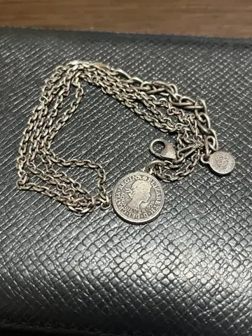 실버 코인 펜던트 목걸이