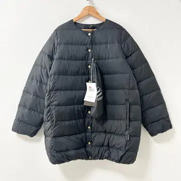 미사용 새상품 트래디셔널 웨더웨어 다운 코트 블랙 36