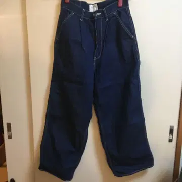 h.unit 워크 데님 크라운 사이즈 페인터 팬츠 1