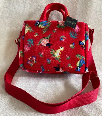 페이 하이디 2WAY 미니백 레드