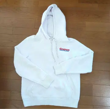 COSTCO/코스트코 화이트 흰색 후드티 여성용 M보다 큼