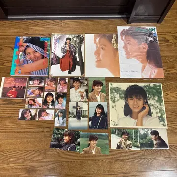 미나미노 요코 영화 팜플렛 당시 물건 여러가지.