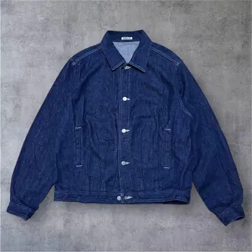 AURALEE SELVEDGE LIGHT DENIM BLOUSON 5