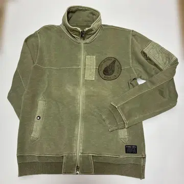 AVIREX 올리브 그린 밀리터리 자켓 L 사이즈