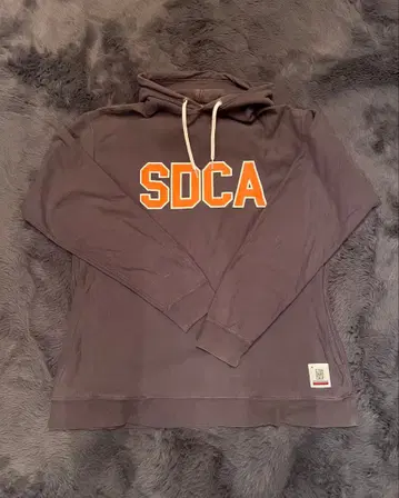 STANDARD CALIF. SDCA 로고 후드티 그레이