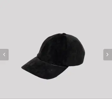 DECi 스웨이드 6패널 캡 블랙 OVY