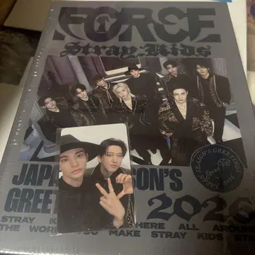 Stray Kids FORCE 스키즈 시즌 그리팅 FC 특전
