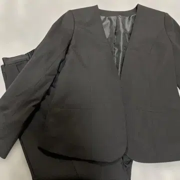 블랙 비즈니스 정장 자켓