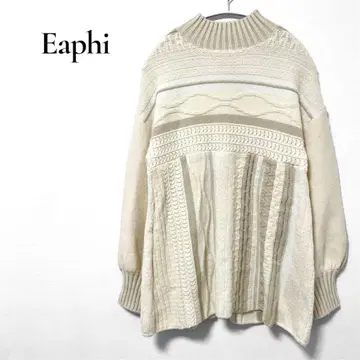 Eaphi strata design knit 아이보리