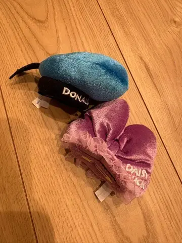 디즈니 데이지 도날드 헤어핀