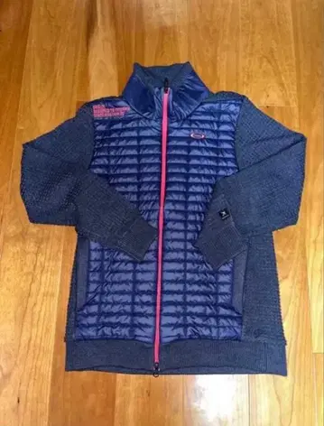 Oakley 골프 네이비 퀼팅 자켓