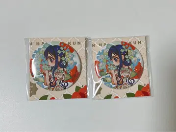 지박소년 하나코 군 뮤지엄 10주년 보타니컬 캔뱃지 아오이