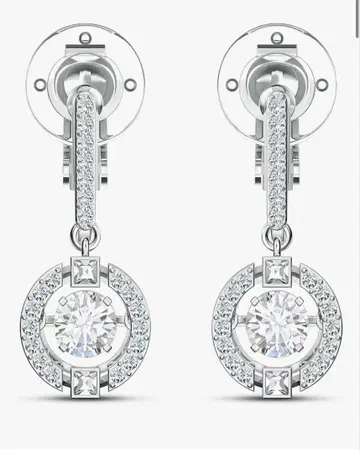 Swarovski 클립 귀찌