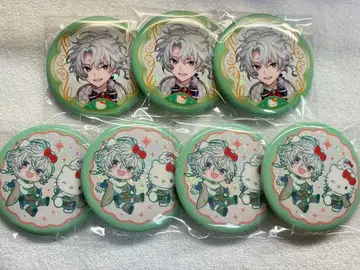 니지산지 산리오 콜라보 캔뱃지 무라쿠모 카게츠