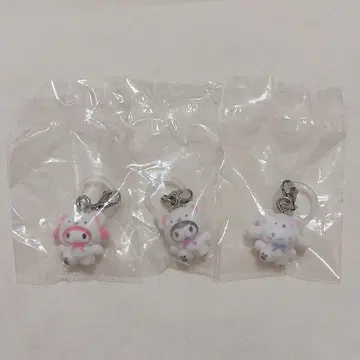 메지루시 액세서리 산리오 캐릭터즈 포근포근 스노우 3개 세트