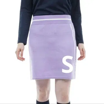 [라벤더S] 골프 여성용 타미힐피거 라인 로고 스커트