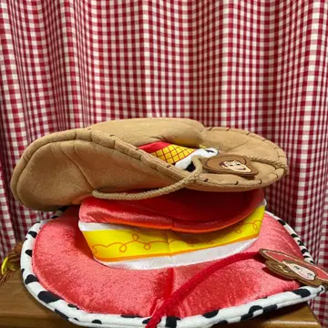 디즈니 리조트 토이스토리 우디 제시 팬캡 모자