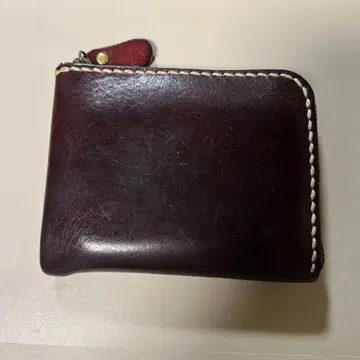 가죽 지갑 다크 브라운