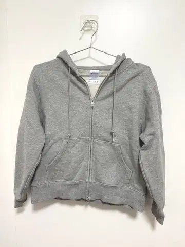 Champion RHC 콜라보 풀 지퍼 후디 그레이