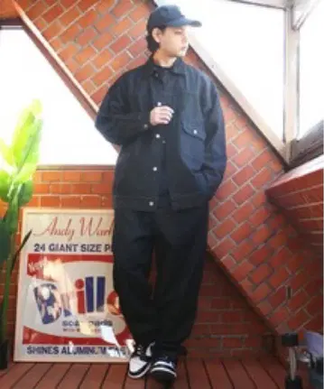 8(eight) 블랙 데님 셋업