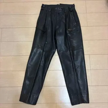 가죽 팬츠