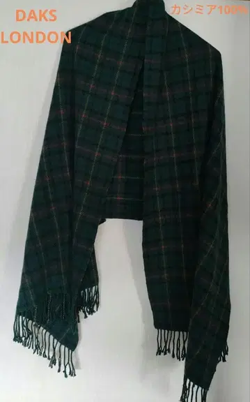 DAKS 대형 스톨 캐시미어 100%