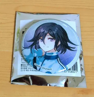 단간론파 로손 콜라보 오마 코키치 캔 배지