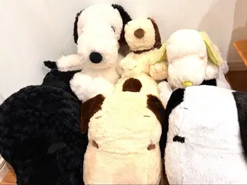 스누피 봉제 인형 6체 세트