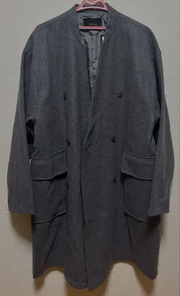 Hileck 헤비 아우터 롱 코트 L 그레이